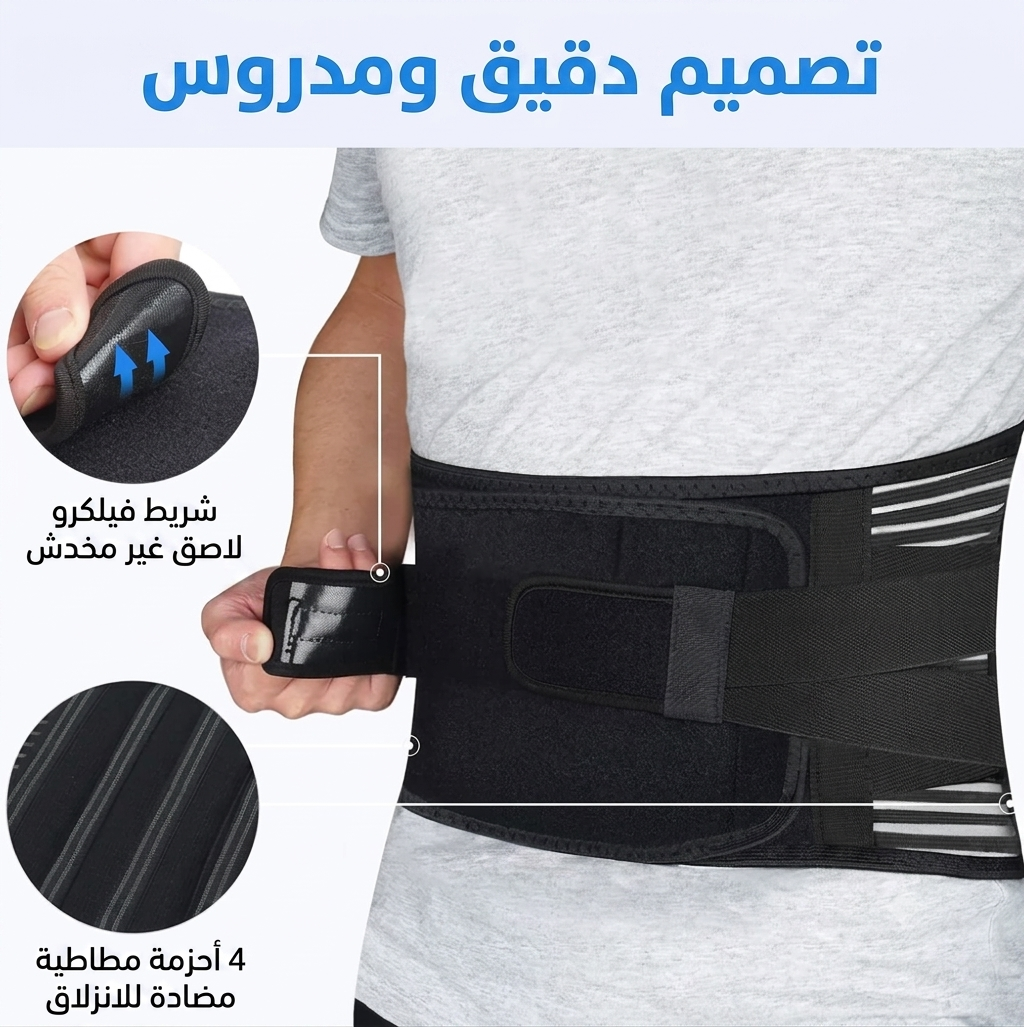 حزام دعم أسفل الظهر - صورة 2