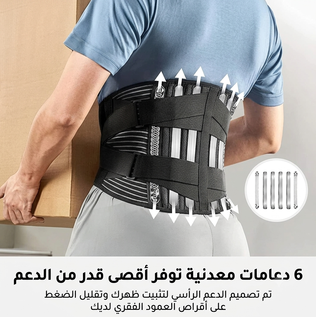 حزام دعم أسفل الظهر - صورة 4